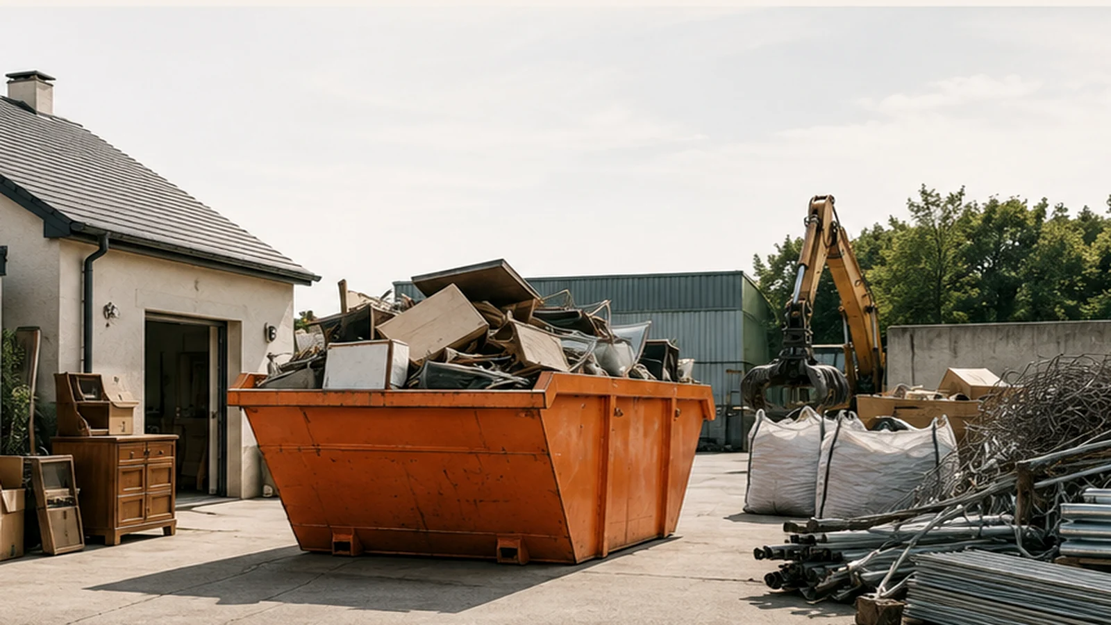 Débarras, bennes, métaux et recyclage : les bons réflexes
